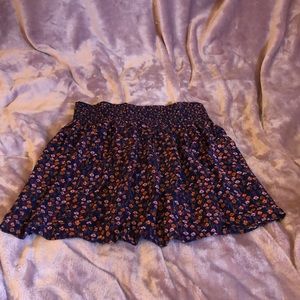Floral patterned skirt